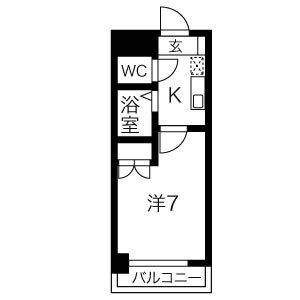 レジデンス中島の間取り写真