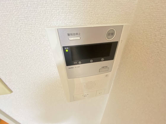 セキュリティ　※別号室の写真です