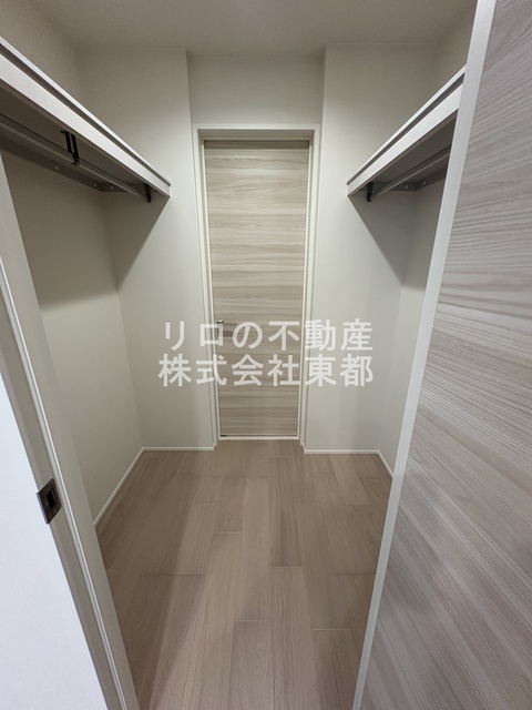 収納　奥行のある収納付です！増えがちな荷物をもスッキリ収納できます