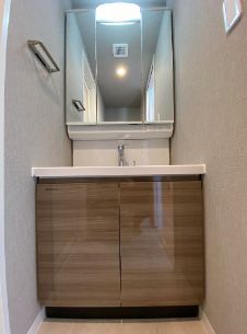 洗面設備　洗面所です