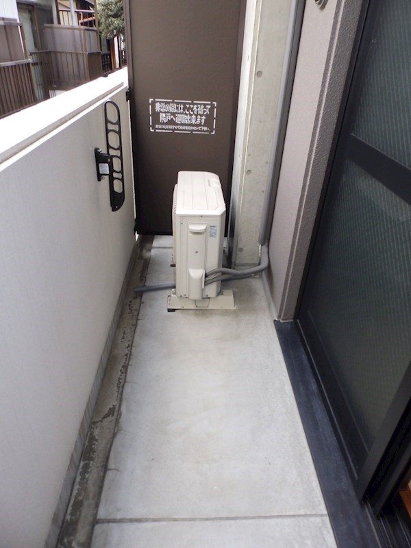 バルコニー　別の部屋の写真です。ご参考までに。