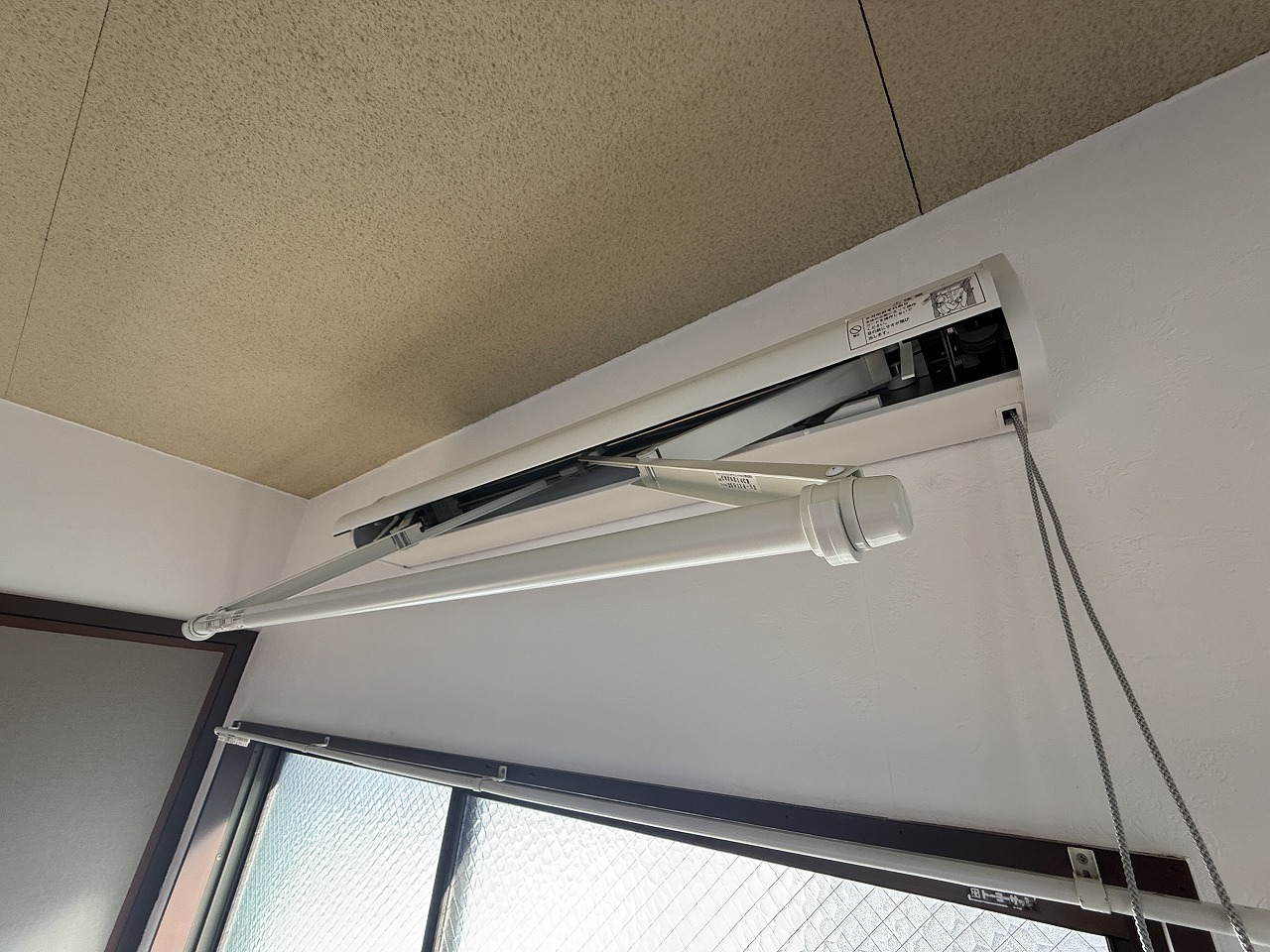 その他設備　室内物干し