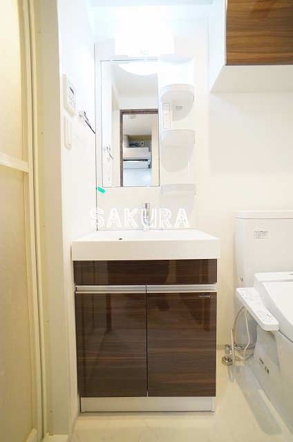 洗面設備　忙しい朝には欠かせない洗面所です♪