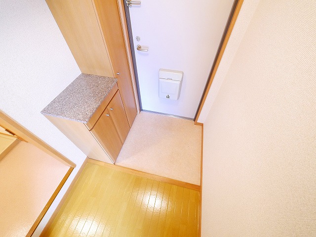 玄関　ゆったりとした玄関です