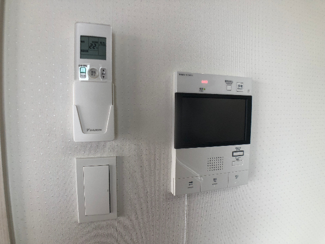 セキュリティ　オートロックＴＶモニターホンです