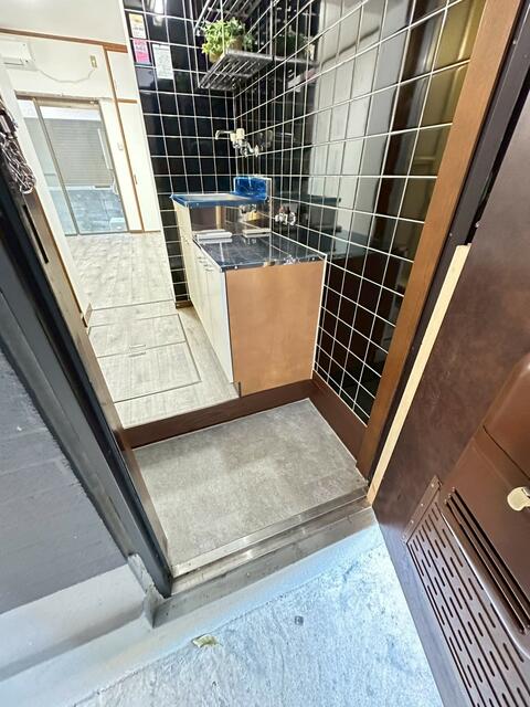 玄関　明るい玄関です