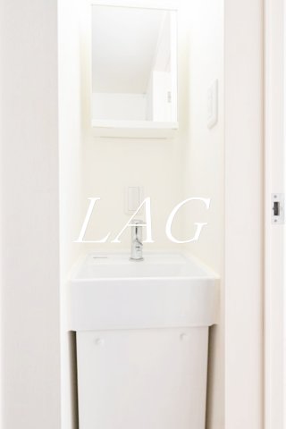 洗面設備　洗面台です。