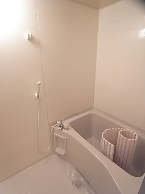 バス・シャワールーム　２人でも十分入浴できる広々なお風呂です