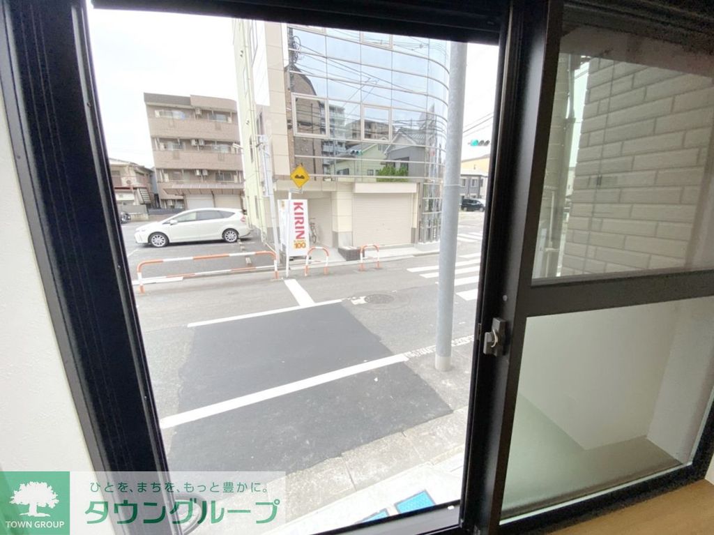 眺望　外出時も安心！防犯シャッター♪