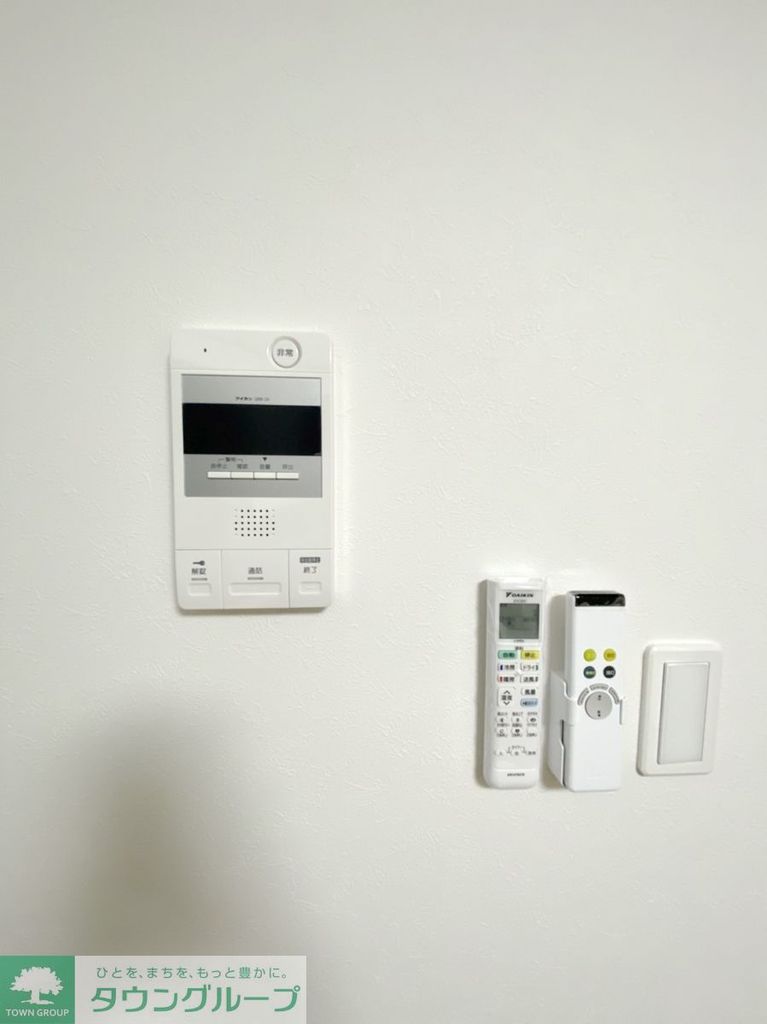セキュリティ　☆モニター付きインターホン☆