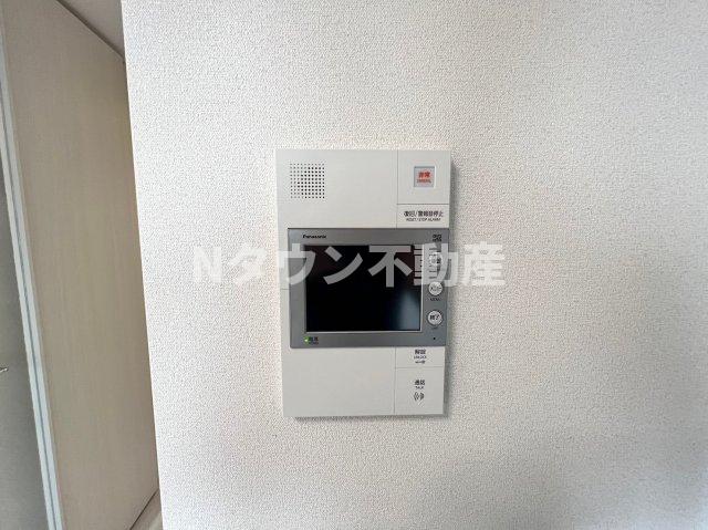 セキュリティ　モニター付きインターフォンです
