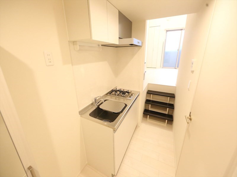 キッチン　システムキッチン（ガス2口コンロ付）　同仕様写真