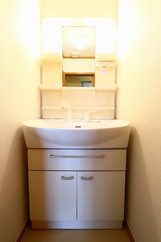 洗面設備　A204号室写真