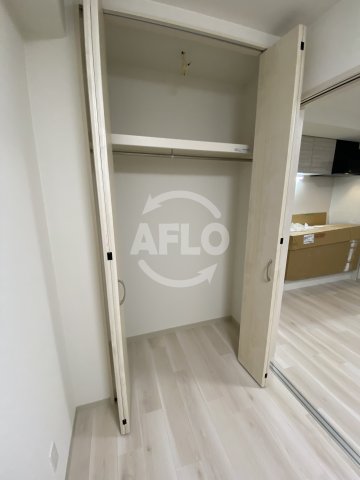 収納　クローバー・レジデンス玉造　クローゼット