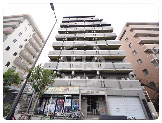 建物外観　シティアーク天王寺　外観