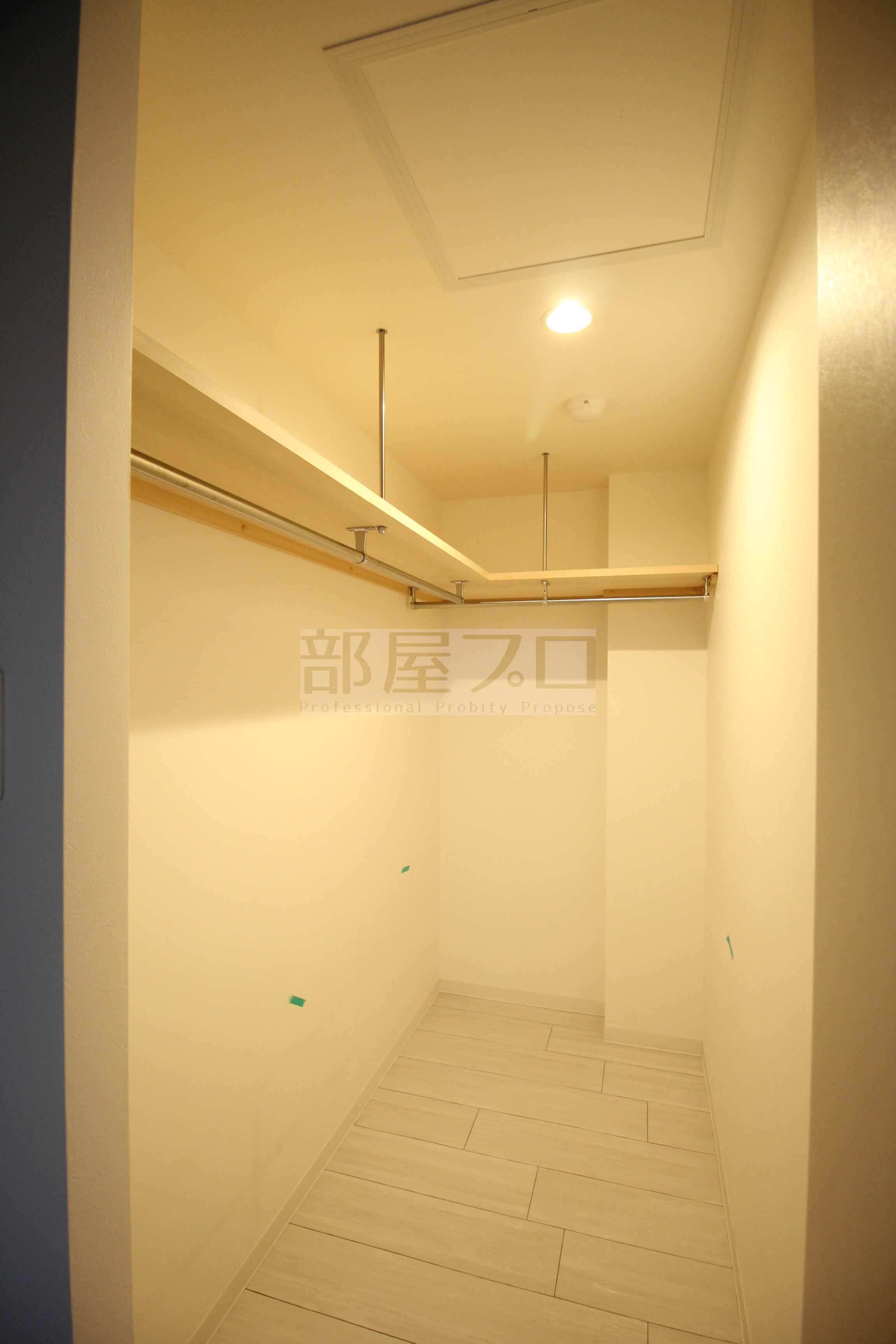 収納　ウォークインクローゼット完備