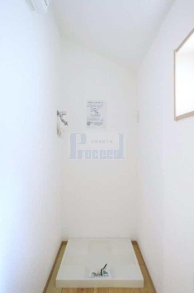 その他設備　室内洗濯機置き場です