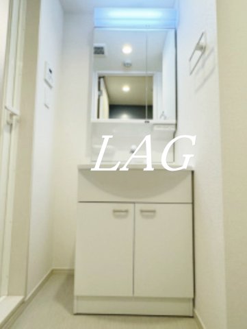 洗面設備　洗面台です。