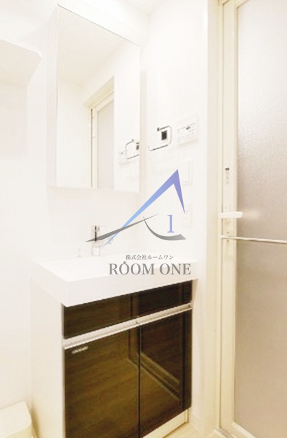 洗面設備　洗面台です。