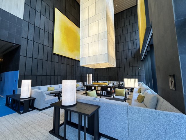 ロビー　毎日通るロビーはこのようになっています