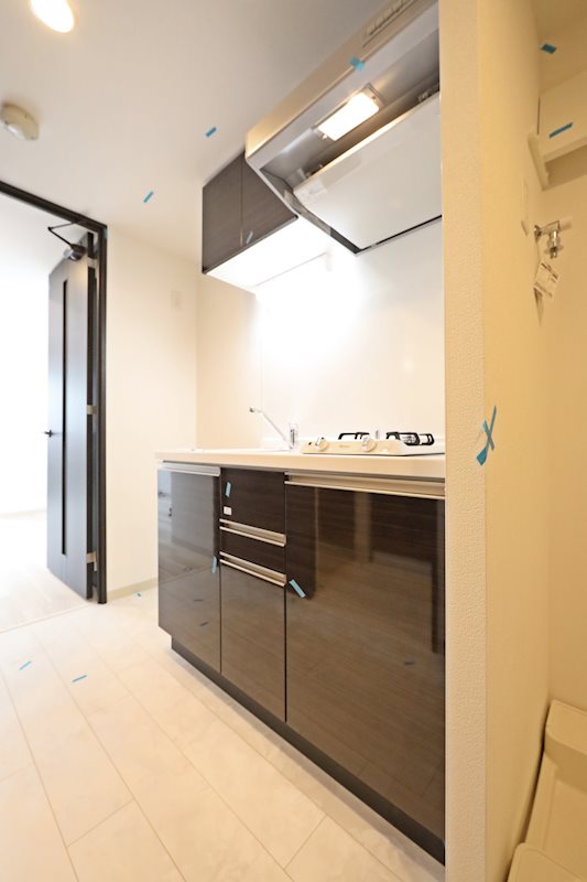 キッチン　システムキッチン（ガス2口コンロ）