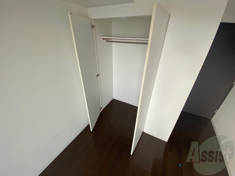 収納　クローゼットがありました。お洋服や荷物はここへ