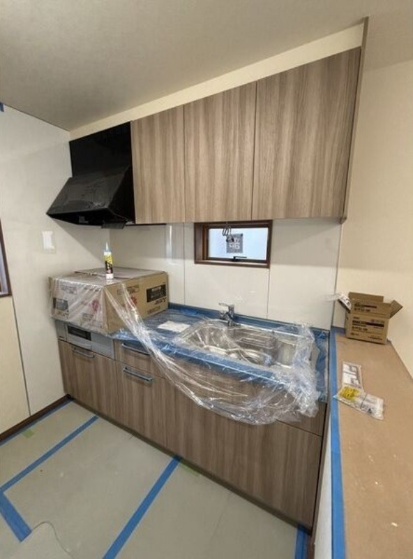 キッチン　図面と現状に相違がある場合には現状を優先