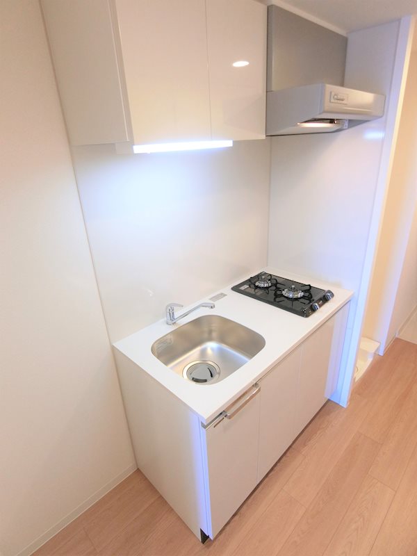 キッチン　システムキッチン、2口ガスコンロ