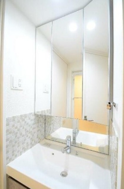 洗面設備　カラータイプ異なります