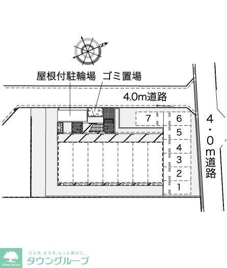 駐車場　駐車場・駐輪場・ゴミ置き場