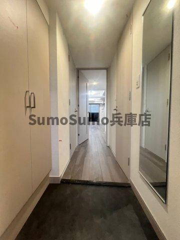 玄関　明るい玄関です