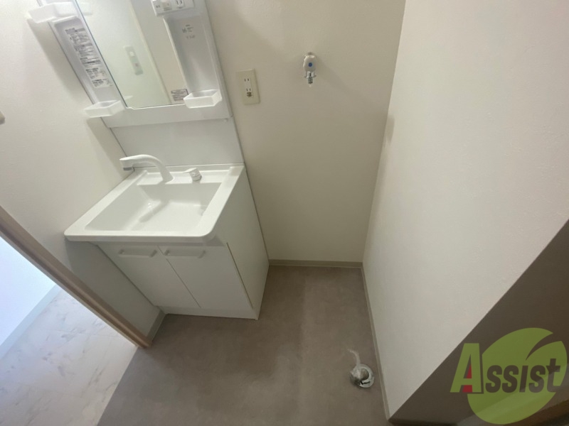 その他設備　洗濯機はこちらの専用スペースに置けます！