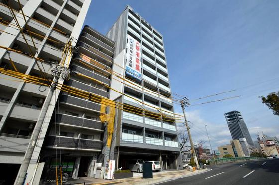 建物外観　２０１７年２月築☆ネット無料マンション（＾ｏ＾）