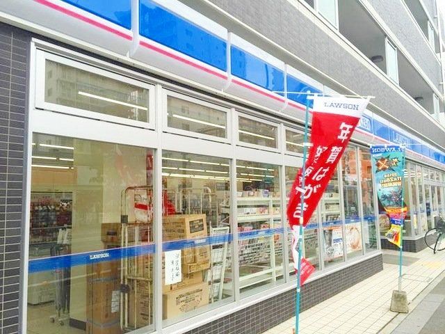 コンビニ　ローソン草加高砂二丁目店（コンビニ）まで40m