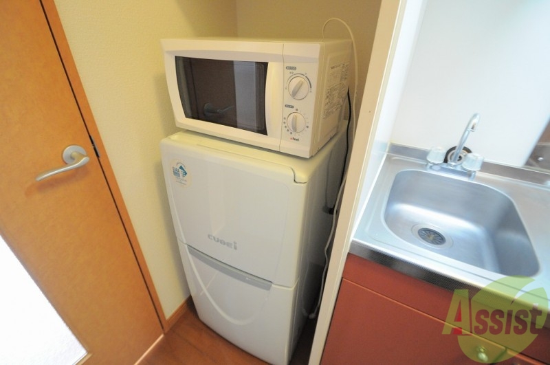 その他設備　テレビと冷蔵庫がついていて安心♪