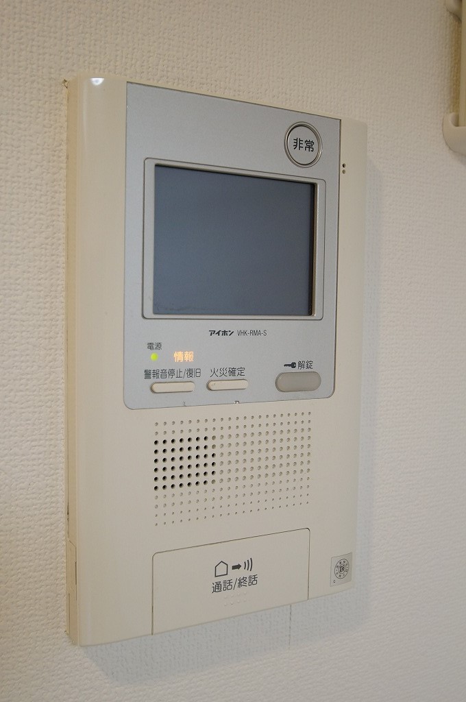 セキュリティ　TVモニター付インターフォン
