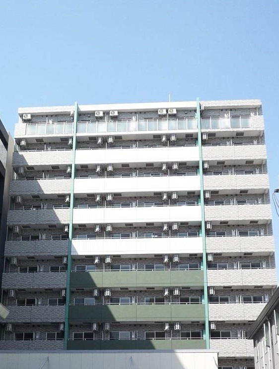 建物外観　新横浜駅徒歩圏内の分譲賃貸マンションです。