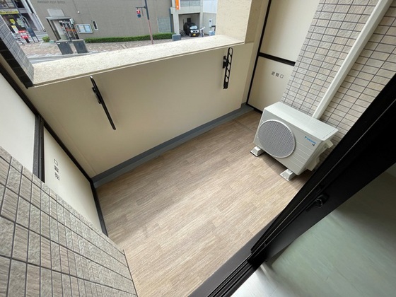 バルコニー　※別部屋の写真です