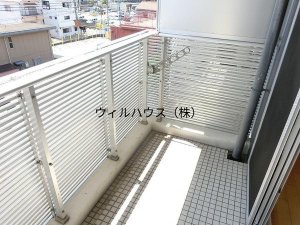 バルコニー　日当たり良好！