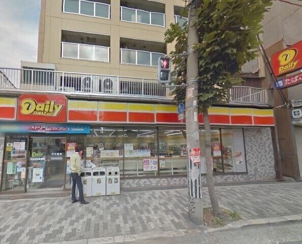 コンビニ　デイリーヤマザキ阿倍野美章園店（コンビニ）まで95m