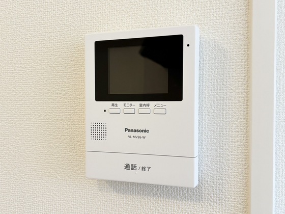 セキュリティ　モニター付きインターホン
