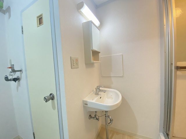 洗面設備　別部屋の写真です