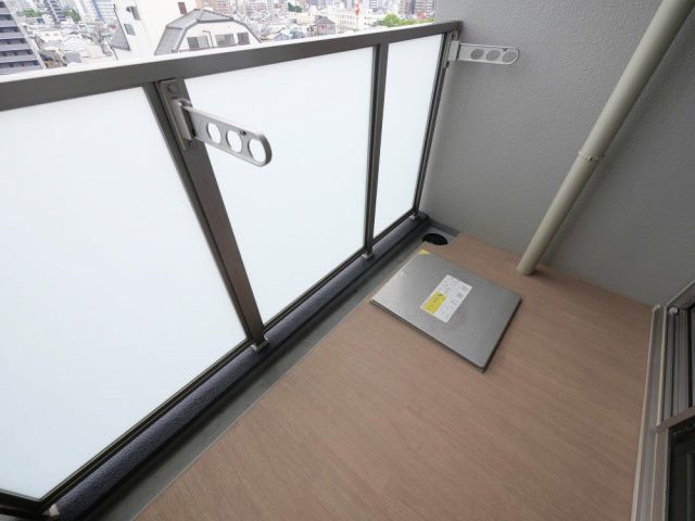 バルコニー　落ち着いた時間を過ごせるバルコニーです