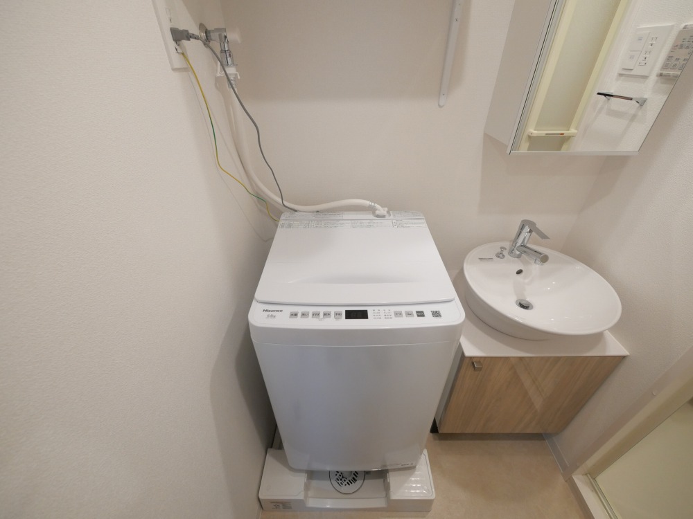 その他設備　洗濯機置き場です