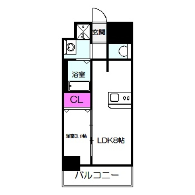 SHOKEN Residence大阪都島の間取り写真