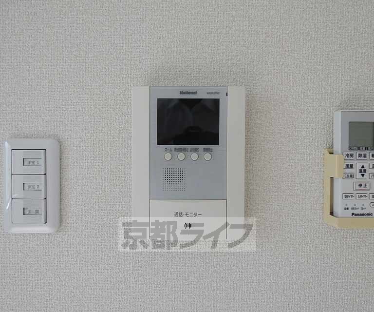セキュリティ　インターホンです。