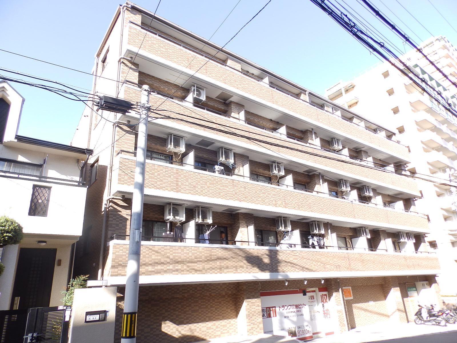 建物外観　南向き