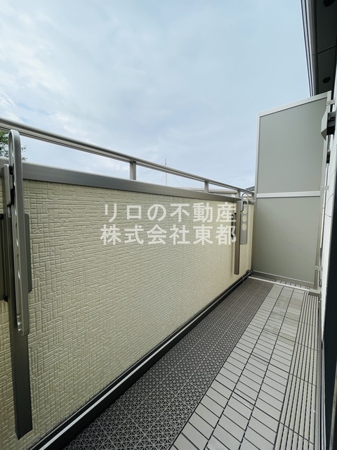 バルコニー　バルコニー付！お天気のいい日は洗濯物も気持ちよく干せますね！