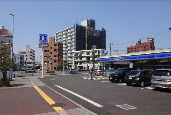 コンビニ　ローソン宮崎上野町通店（コンビニ）まで594m
