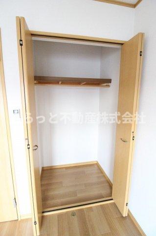 収納　収納のためのスペースです
